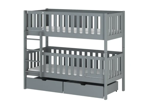 KSAWERY 80x180 grey bunk bed Lano Furniture