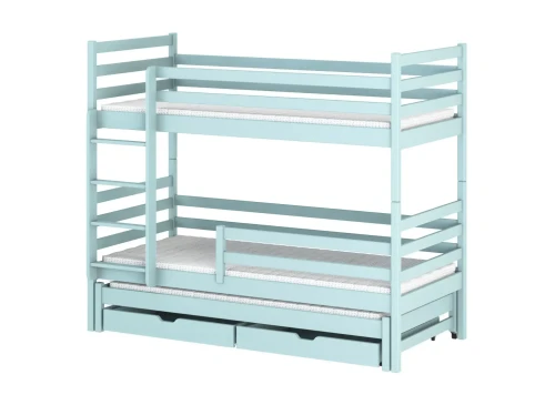 LUK 90x200 blue bunk bed Lano Furniture