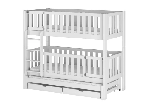 AGATA 80x180 white bunk bed Lano Furniture