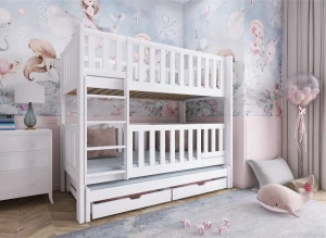 AGATA 80x180 white bunk bed Lano Furniture