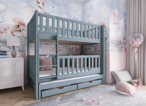 AGATA 80x180 grey bunk bed Lano Furniture