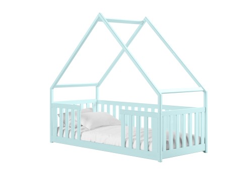 BEE 90x180 blue children's house bed Lano Furniture