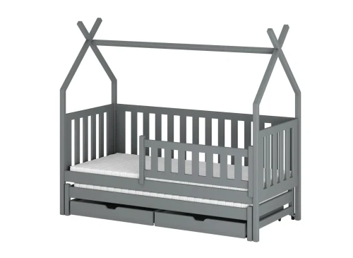 TYTUS 80x160 grey tipi bunk bed Lano Furniture