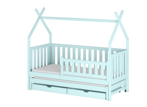TYTUS 80x180 blue tipi bunk bed Lano Furniture