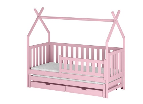 TYTUS 90x200 pink tipi bunk bed Lano Furniture