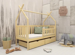 SIMBA 80x160 pine children's tipi bed Lano Furniture