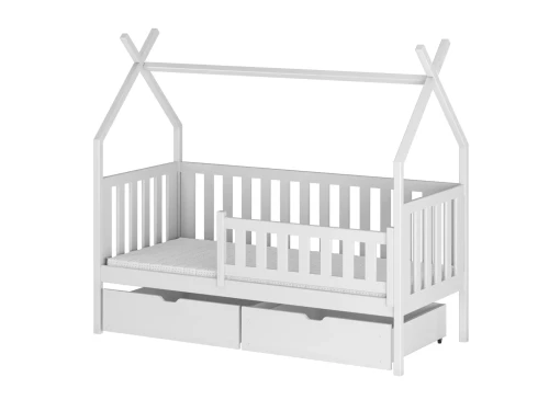 SIMBA 80x200 white children's tipi bed Lano Furniture