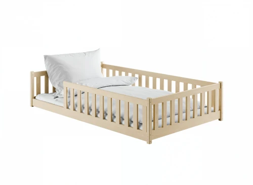 OTIS 120x200 nenatřené dřevo dětská postel Montessori Lano Nábytek