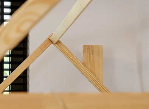 POLA 80x200 Unvarnished Wood Bunk Bed by Lano Meble