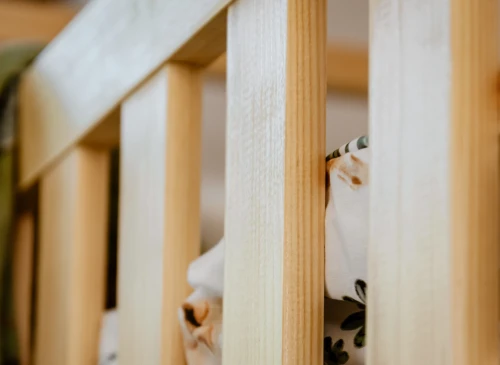 POLA 80x200 Unvarnished Wood Bunk Bed by Lano Meble