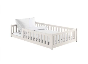 OTIS 120x200 bavlna łóżko montessori podłogowe dziecięce  Lano Meble