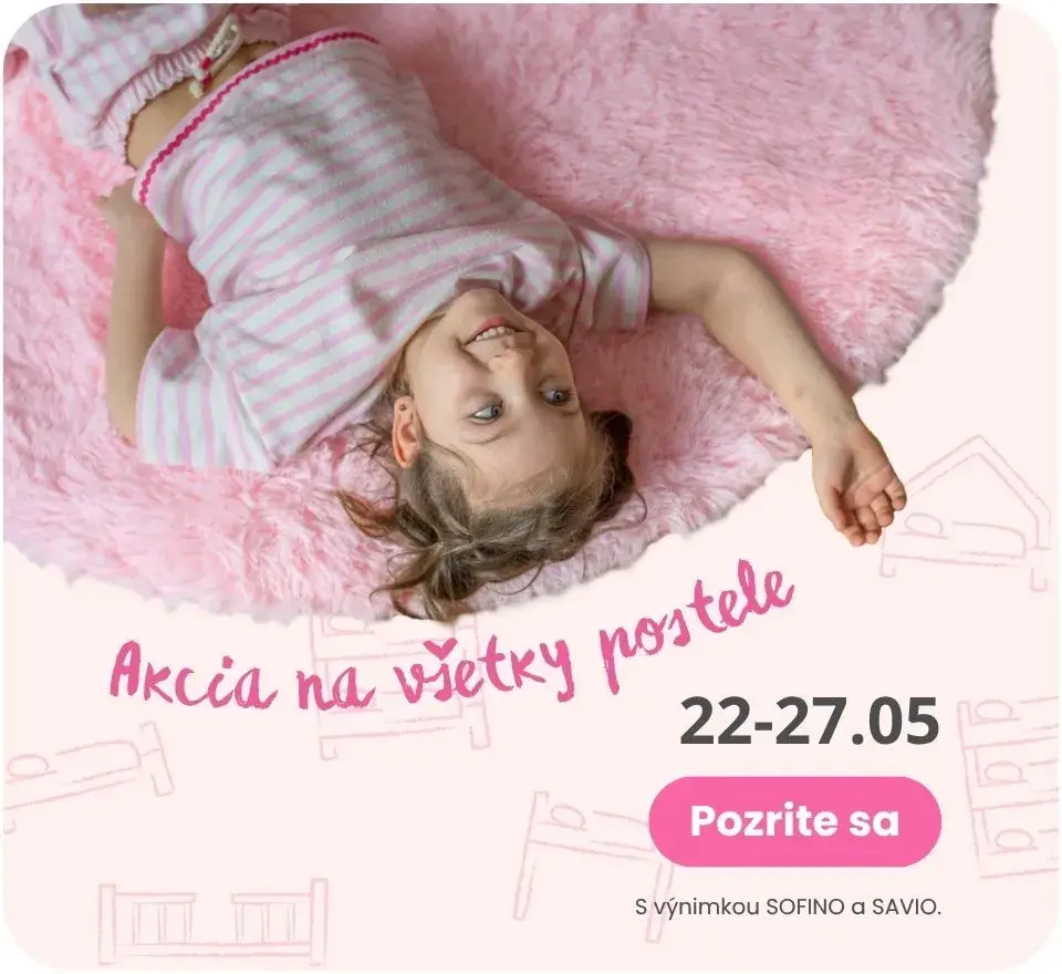 22-27.05 Akcia na všetky postele